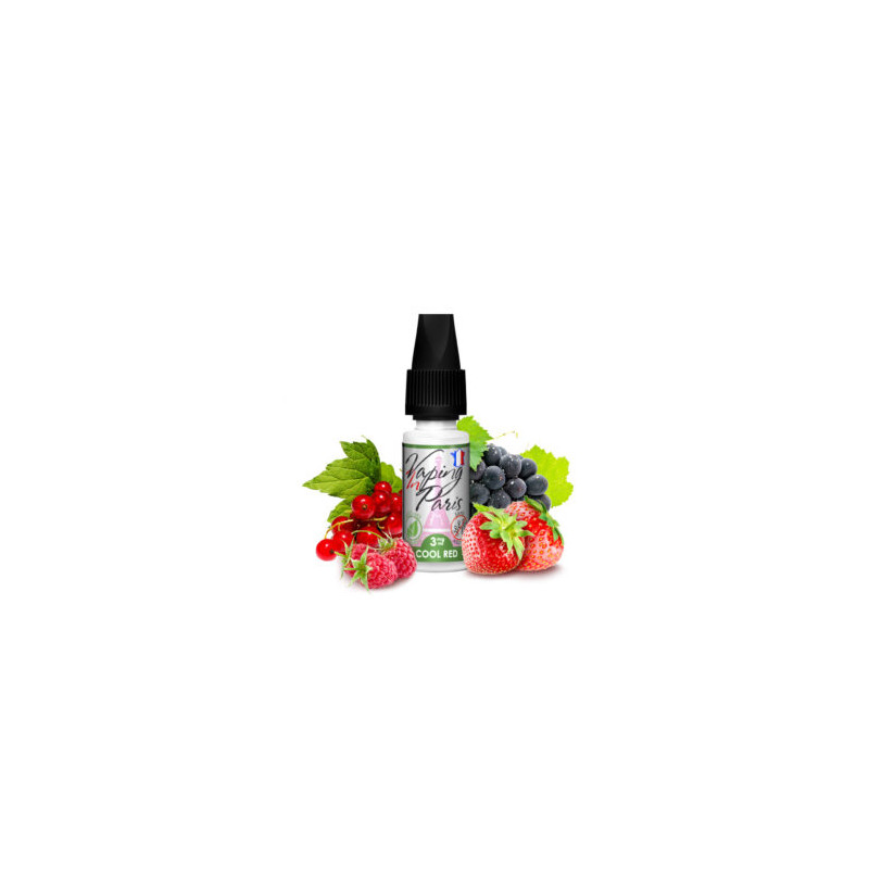 Cool Red Fruités 10 ml - Vaping In Paris