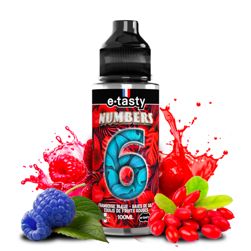 Six 100ml - Numbers By E-Tasty