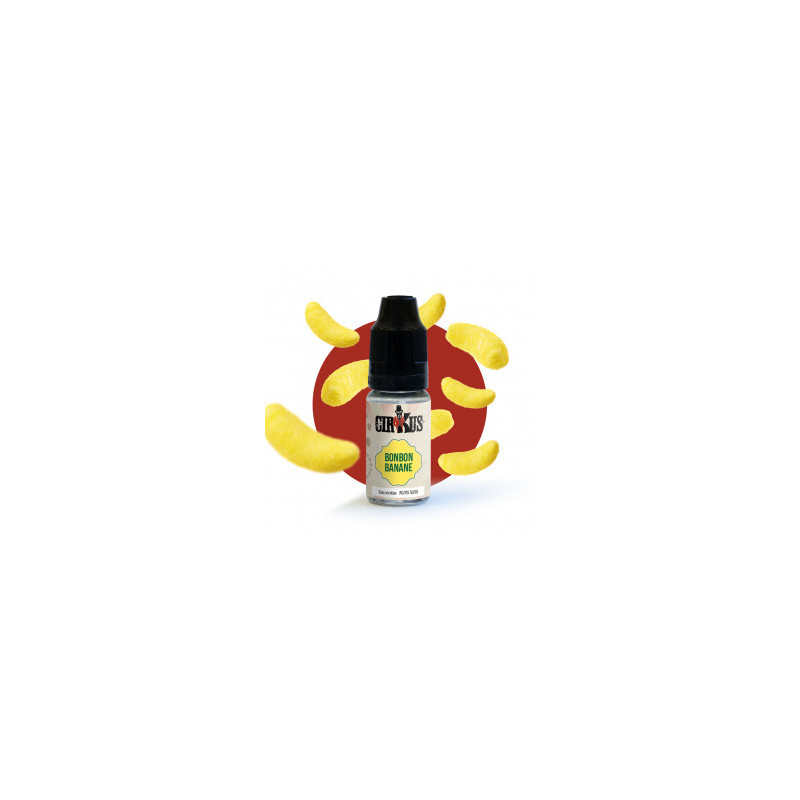 Bonbon Banane 10ml - Cirkus