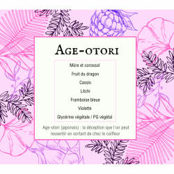 AGE-OTORI 60ml - Le Vaporium