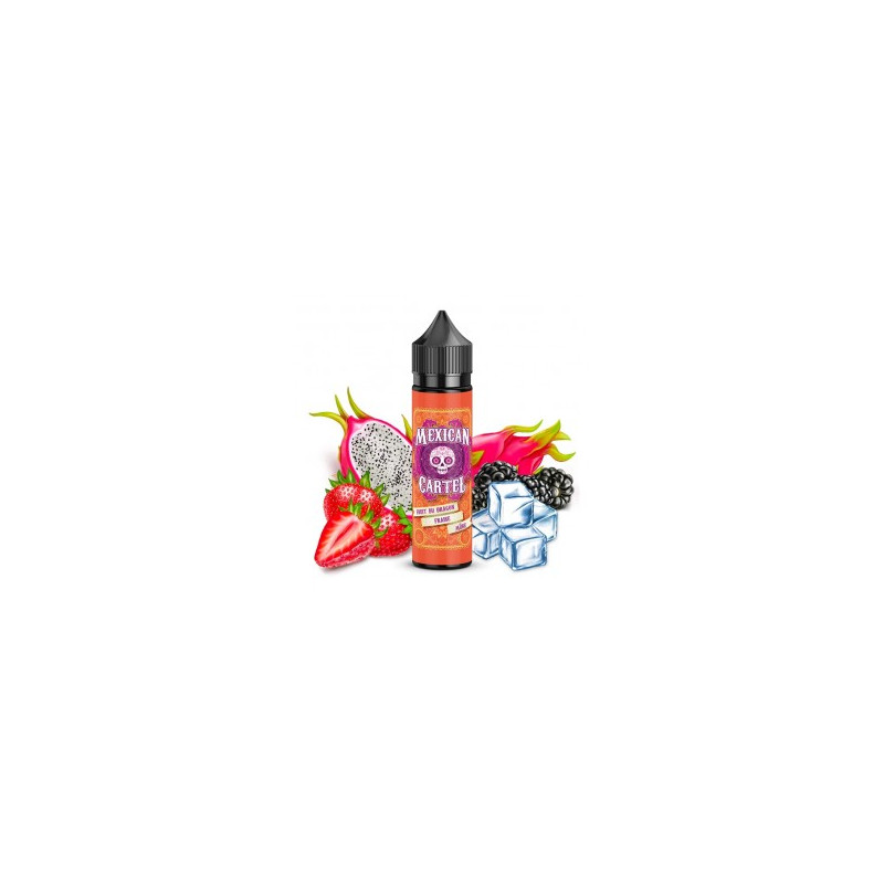 Fruit du dragon  Fraise mûre 50 ml - Mexican Cartel