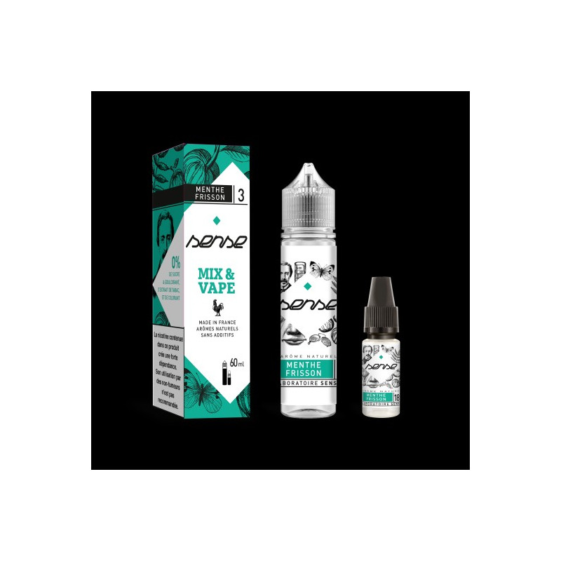 Mix & Vape Menthe frisson - laboratoire Sense