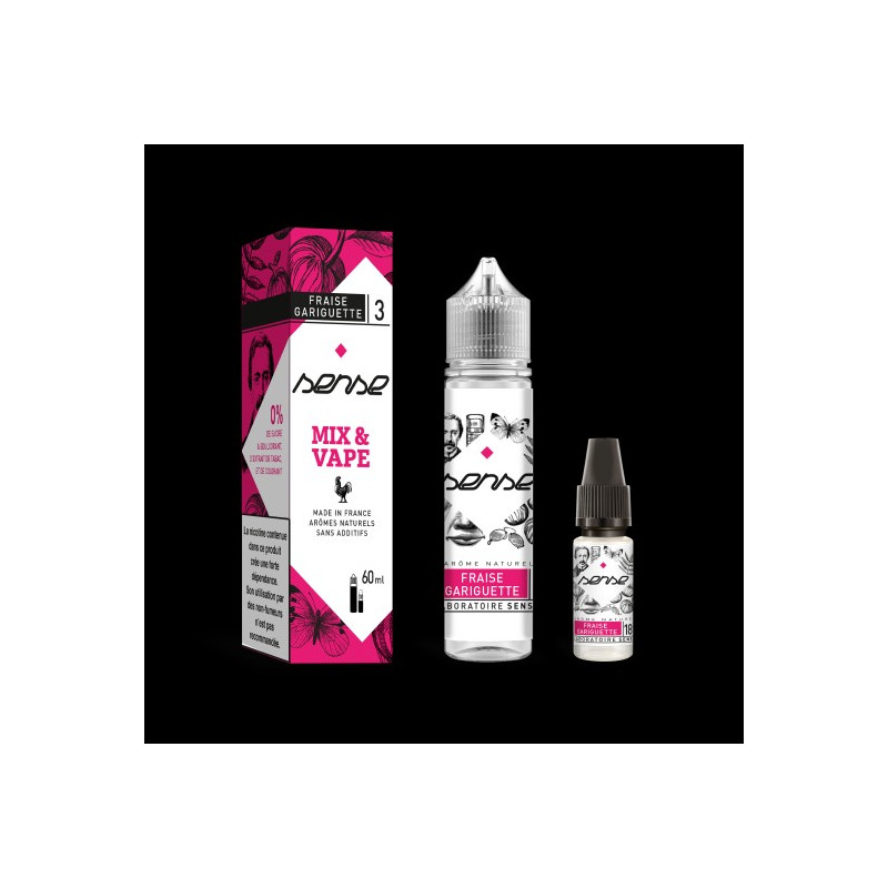 Mix & Vape Fraise Gariguette - Laboratoire Sense