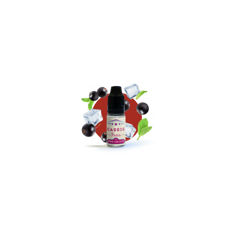 Arôme Concentré Cassis Frais 10ml - VDLV - DIY