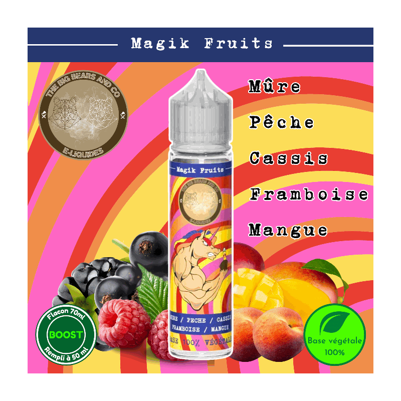 Magik Fruits 50ml - Vaping in paris